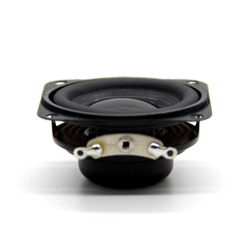 3W 4 Euro 40mm Internal Magnetic Speaker 16 Core Square Assembly Perfect for Portable Bluetooth Loudspeaker and Custom Projects