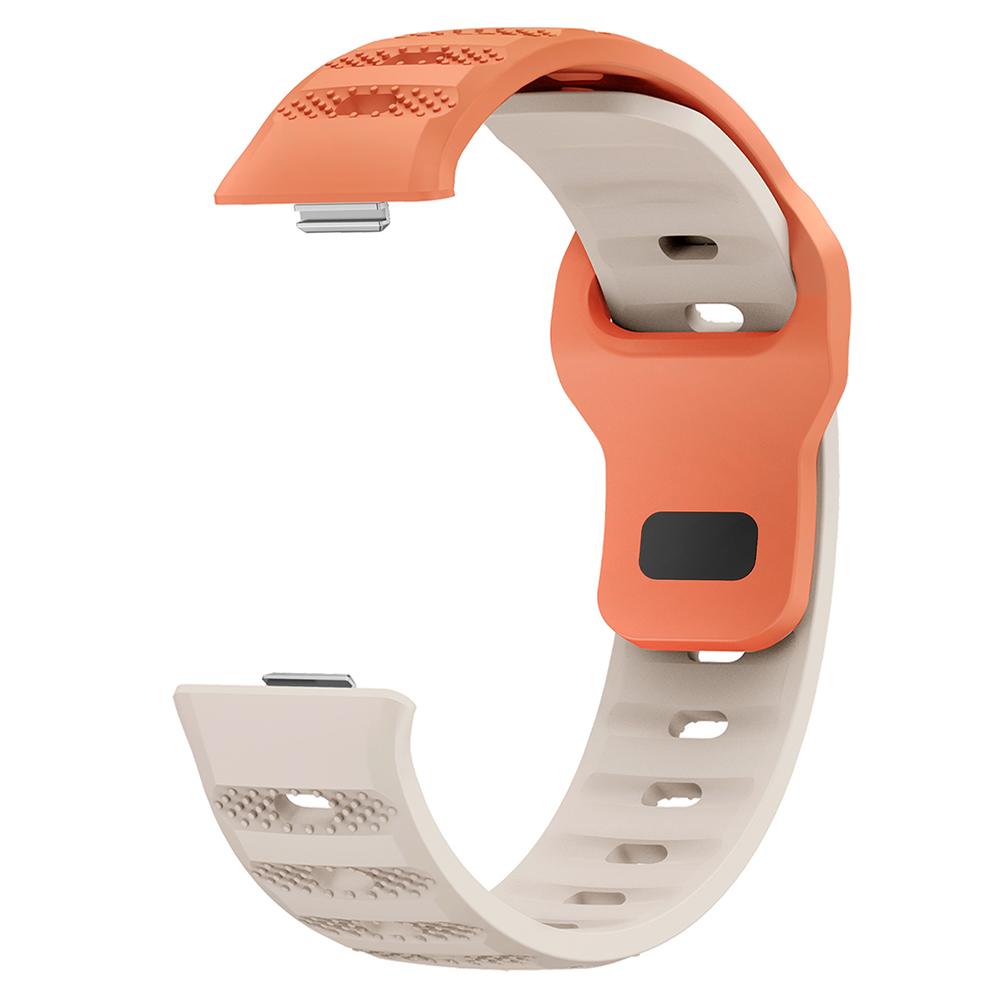 Watch Band for Huawei Watch Fit 4 Pro/Fit 4/Fit 3 Dot Texture Silicone Wrist Strap