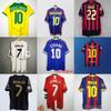 Popular Vintage Jerseys Messi AC Ronaldo Zidane Maldini Henry Football Clothes French National Team Clothes