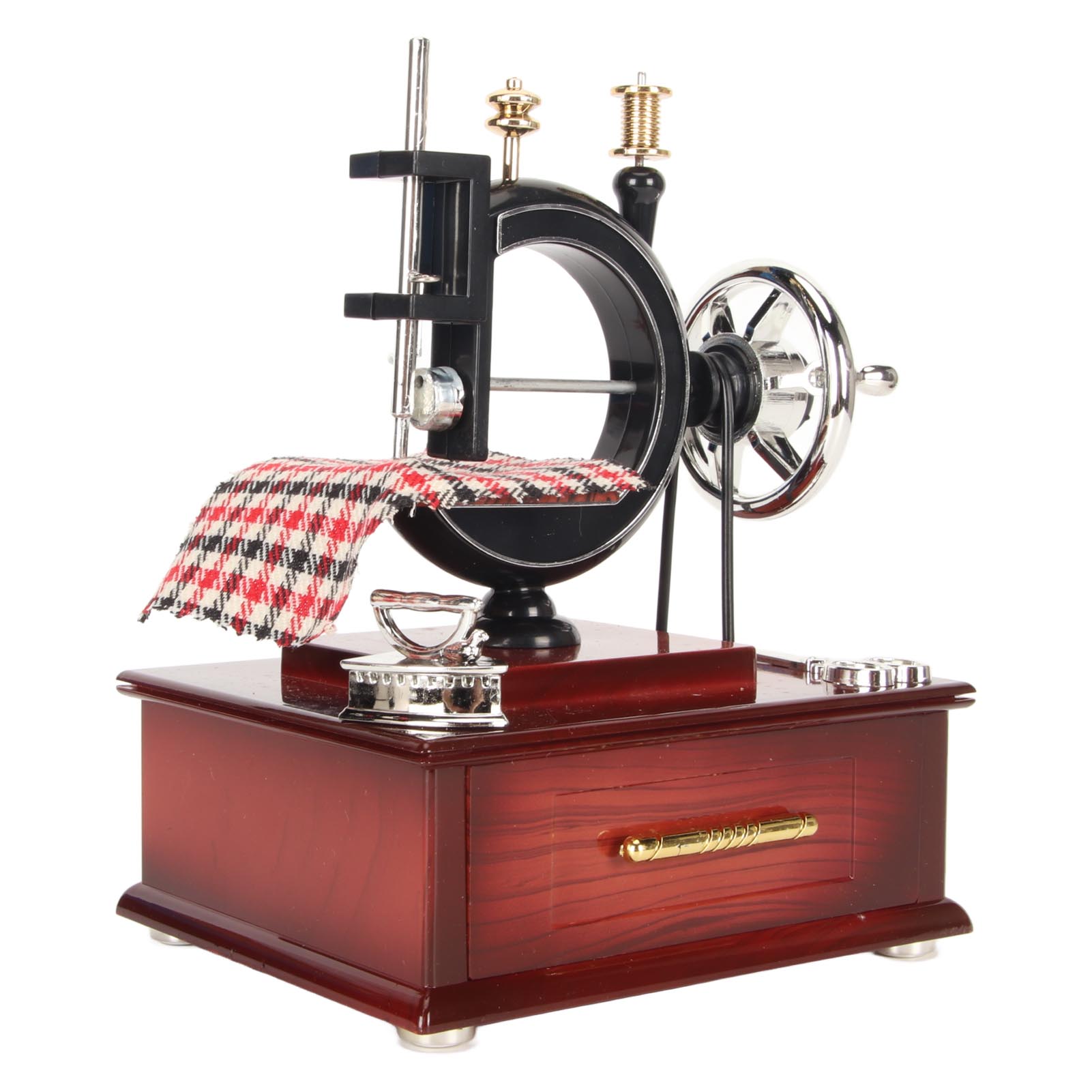 

Ретро Музыкальная шкатулка Винтажная Швейная машинка Музыкальная шкатулка Декоративная Пластиковая Музыкальная шкатулка на День рождения