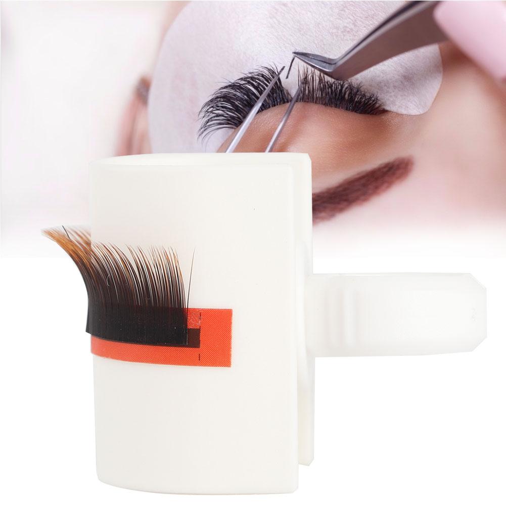 Grafting False Eyelashes Extension Glue Ring Cup U Shaped Pallet Lashes Holder Makeup Tool 01#