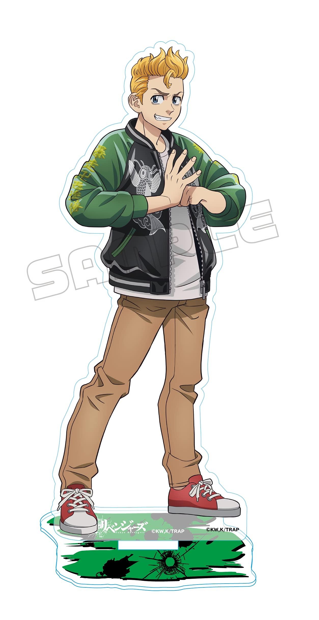 

Tokyo Revengers Big Acrylic Stand Sukajan Takemichi Hanagaki ver.
