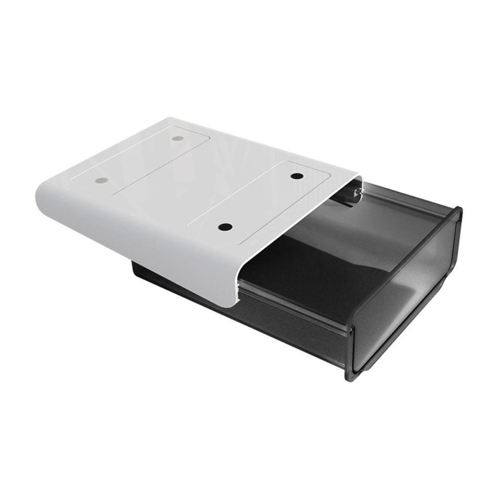 Space Saving Under Desk Drawer Organizer Slide Buckle Hidden Office Organizer  Desk Drawer