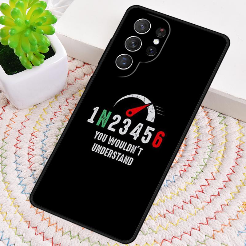 Motorcycle Gear Silicone Phone Case For Samsung Galaxy Note 10 Pro S26 S25 S24 S23 S22 S21 Plus S25Ultra Capa Cover