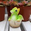 Resin Dragon Baby Miniature Figurine Micro Landscape Decorations Fairy Garden Dollhouse DIY Ornaments