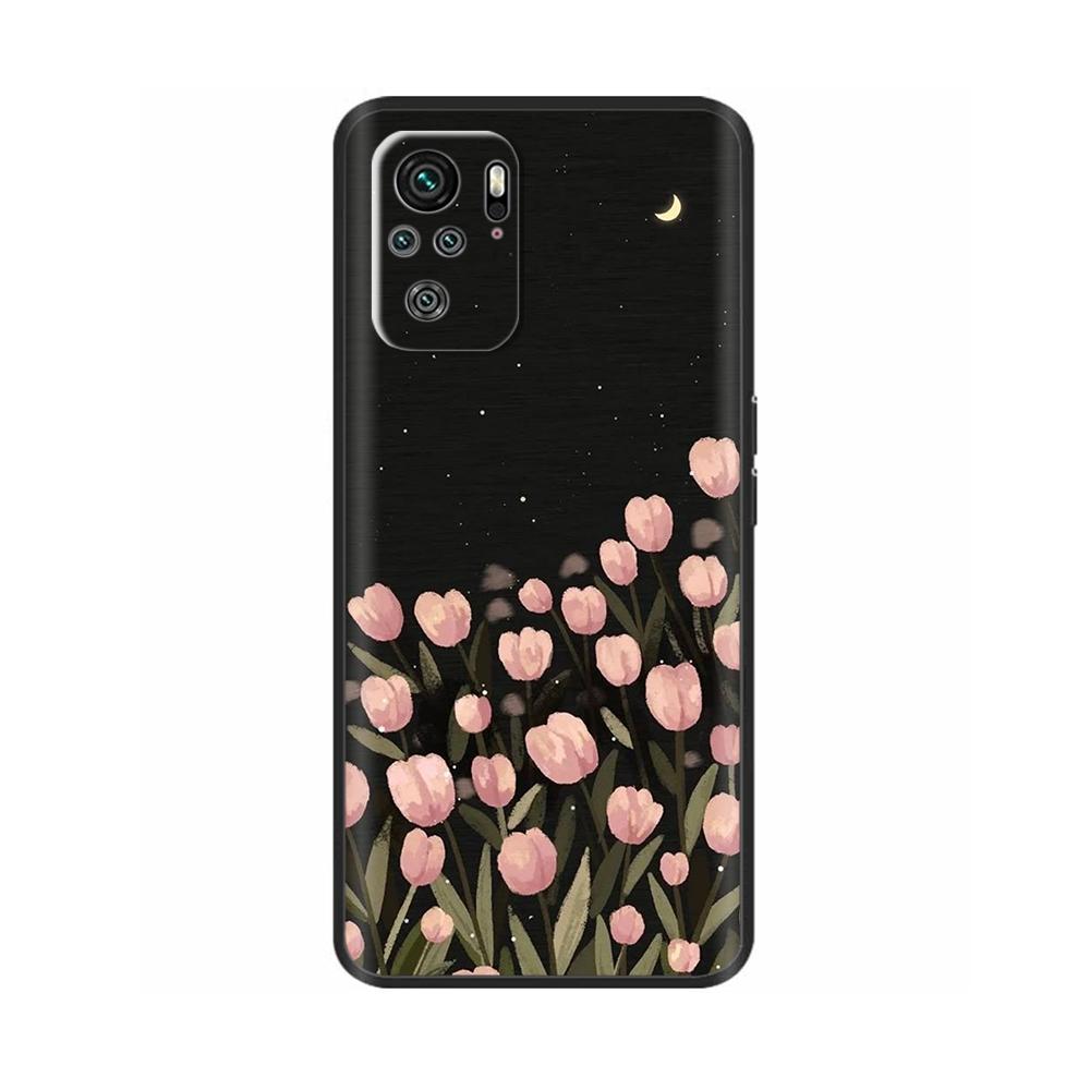 For Redmi Note 10 Case Note 10s Cute Soft TPU Protector Silicone Cover For Xiaomi Redmi Note 10 Pro Lightweight Shockproof Cases