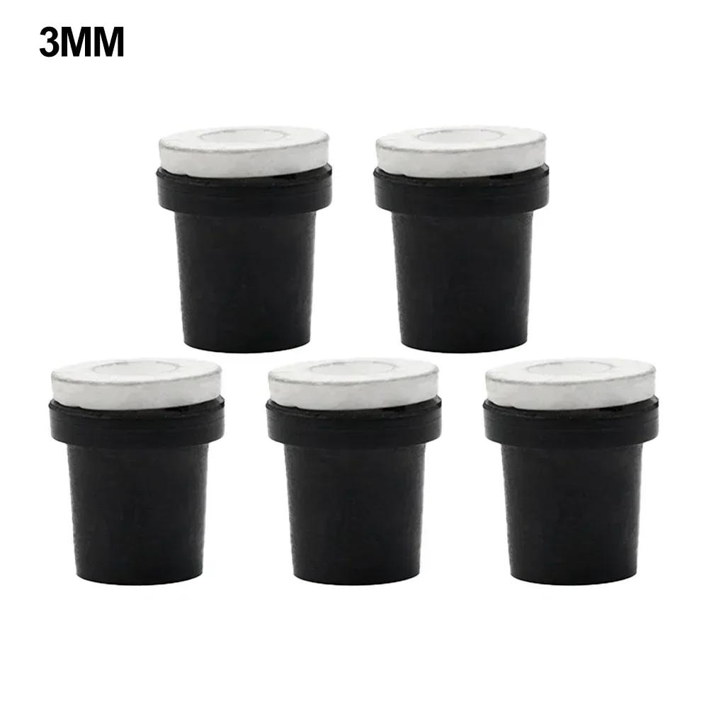 5pcs Sandblaster Nozzles 2-3.5mm Sandblast Tip For 5gallon Sandblasting Tanks Sandblasting Machine Nozzle Ceramic Nozzle Replace