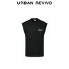 UR Men's Distressed Graphic Cotton Round Neck Vest