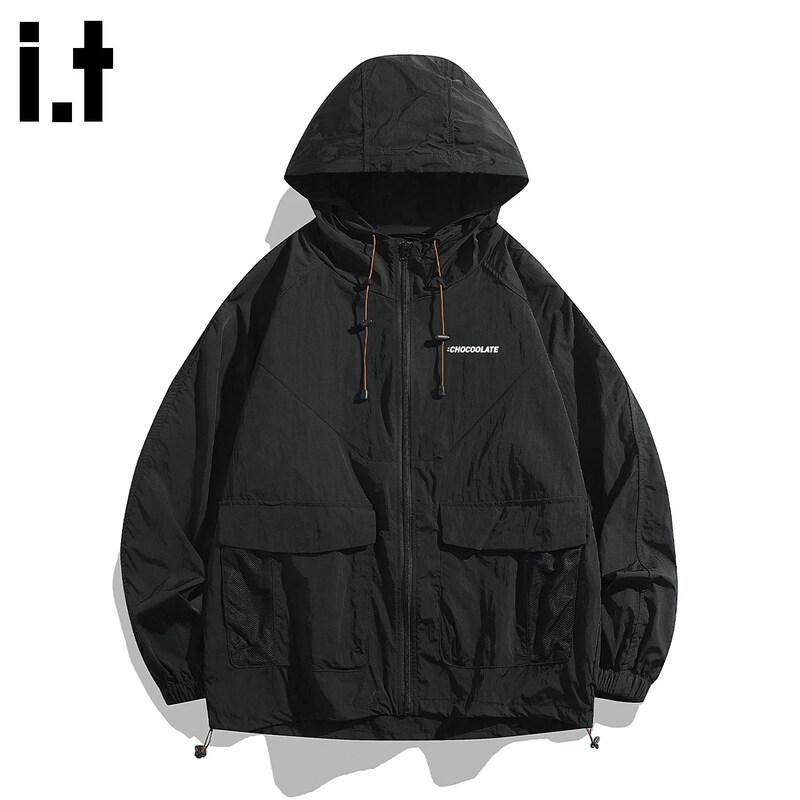 

CHOCOOLATE Men s Ice Silk UPF50+ Sun Protection Jacket XL
