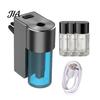 Electric Air Freshener for Home Smart Car Sprayer, Automatic Aroma Diffuser Vehicle AC Vent, USB Rechargeable Essential Oil Interior And Use
