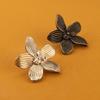 Golden Flower Drawer Pull Creative Petal Cabinet Handle Suitable for Dressing Table Furniture Cabinet HandleHardware Accessories