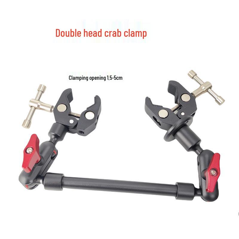 

Aluminum Dual-Head Clamp Magic Arm for Overhead Shooting