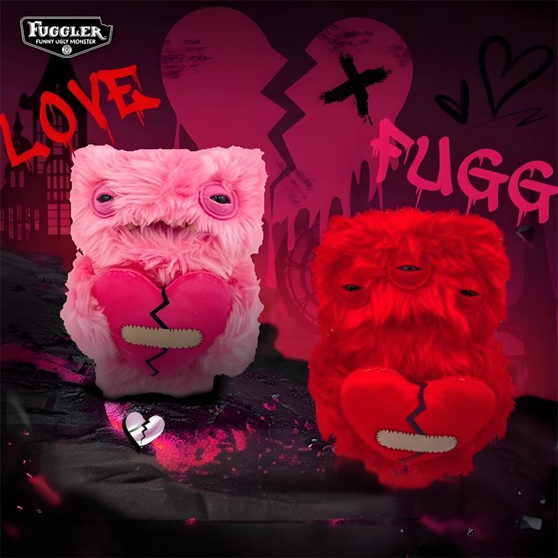 Originální Fuggler Monstrum s ošklivými zuby Plyšové hračky Vtipný Fugguler Širokooké monstrum Šílený králík Humph Vyplněné plyšové panenky Dárky