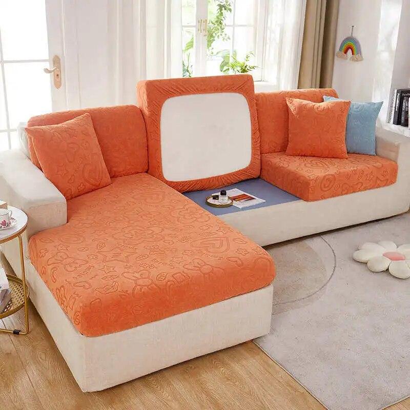 Husă de pernă pentru scaun Jacquard pentru canapea Sufragerie Colț Protector pentru mobilier Elastic Lavabil Husă all-inclusive