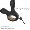 Men's Prostate Massager With Rotation Wireless Remote Heating Anal Plug Vibrator