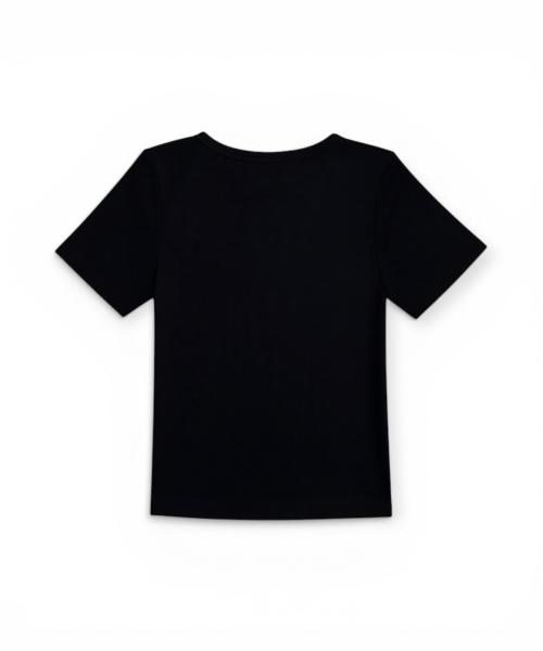 Bonseullipi Bone Heart Soft Tee (Black)