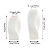 Modern Style Vase Plastic Flower Vase Nordic Living Room Decor Craft Flower Bottle Floral Arrangement Display Vase Pots Ornament