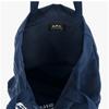 Apesse Psajs M61937 Iak Dark Navy Lou Rue Madame Madame Madam Denim Mini Tote Bag
