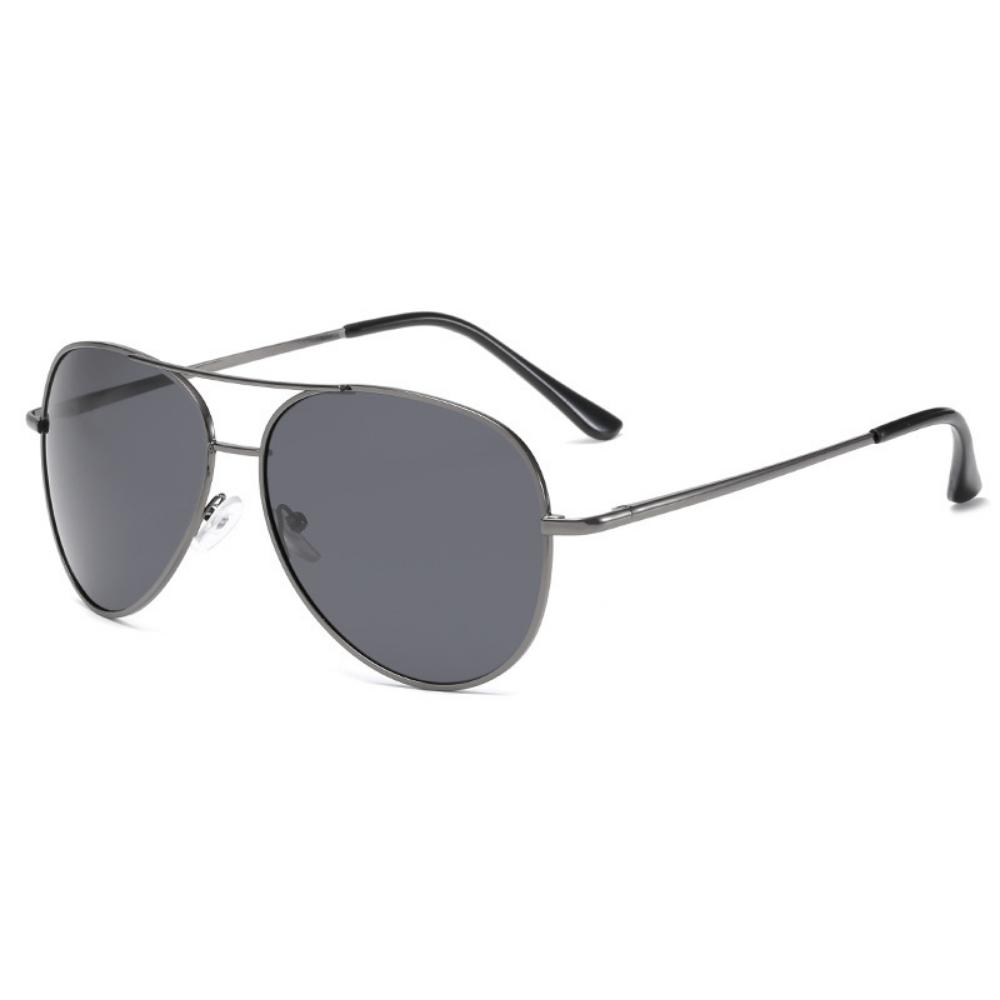 Herren Sonnenbrille mit großem Rahmen, gefederte polarisierte Fahrbrille, Outdoor-Angel-Sonnenbrille, Krötenbrille A103