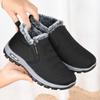 New Winter Snow Boots Outdoor suede anti slip shoes Men Casual Warm Fur Boots Comfortable elderly cotton shoes Zapatos Hombre