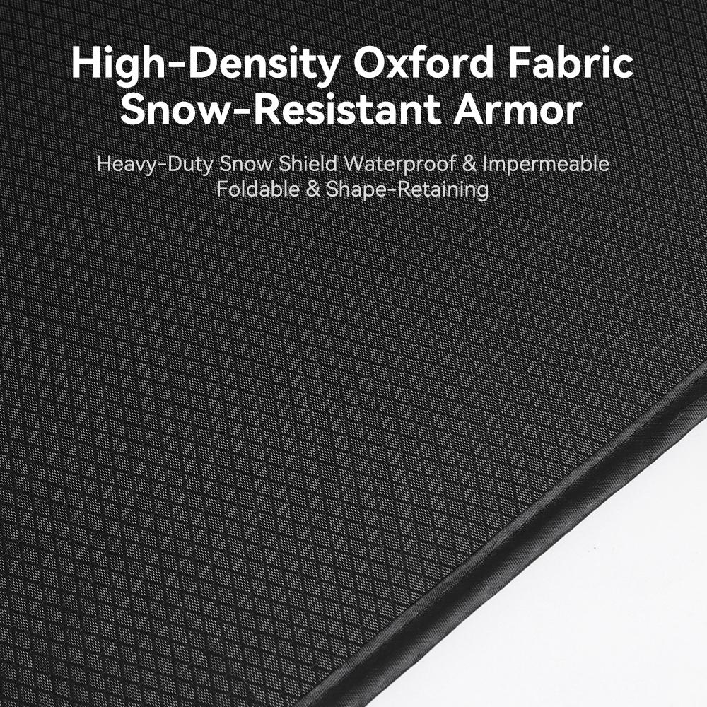 YZ winter car front windshield cover With Reflective strips car snow blanket Oxford Scratch Resistant Waterproof frost Protector