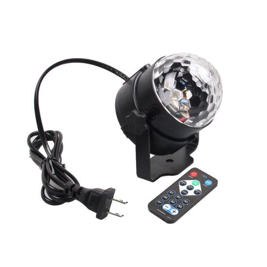 

RGB светодиодная вечеринка, дискотека, танец, DJ свет, стробоскопический шар, звуковая активация, сценическая лампа, Рождество чёрный