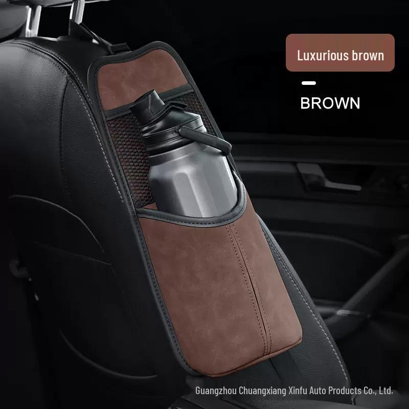 

Car Seat Cup Holder & Organizer for Water Bottles, Bags, and Thermoses