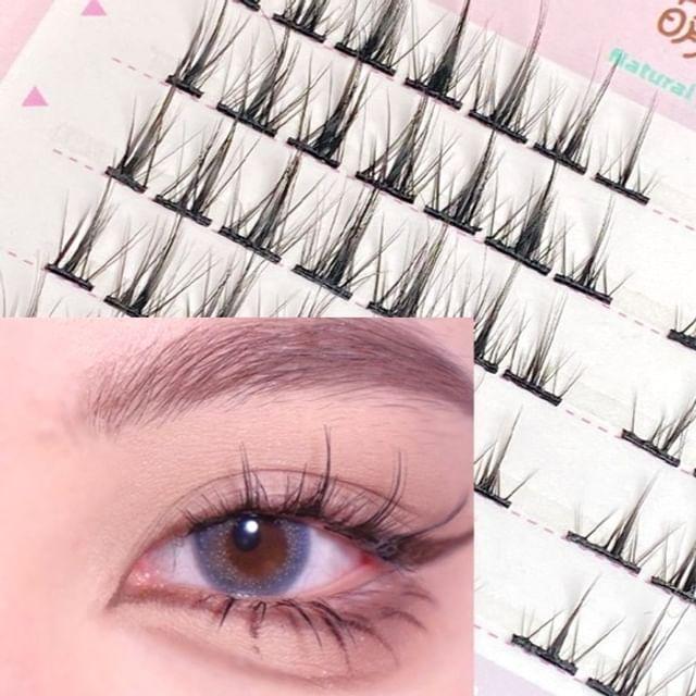 

denivyse - Individual Cluster False Eyelashes (Various Designs) 02 - Black - One Size