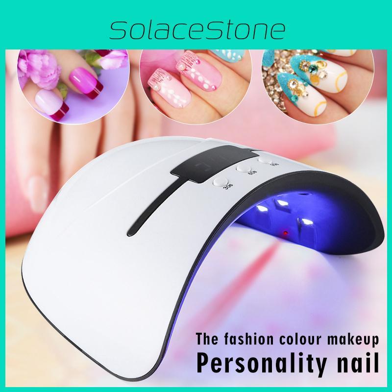 Luxurious 36w Nail Polish Dryer Uv Led Lamp With Advanced Timer For Perfect Manicure