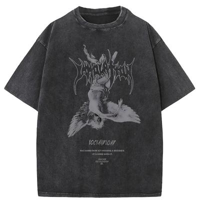 Umění Padlý Anděl Pánské Tričko Letní Chladivé Unisex Vtipné Tištěné Tričko Ležérní Tričko Harajuku Streetwear Topy