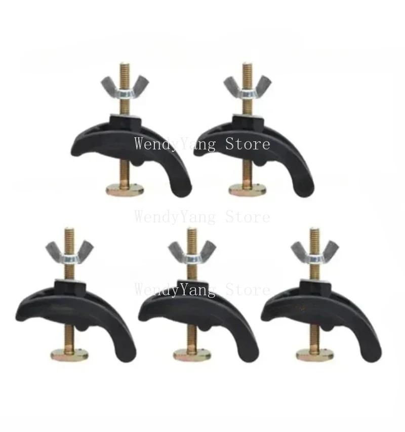 

5 шт. наборы пластин для гравировки с ЧПУ детали прижимная пластина зажимное приспособление для рабочего стола с Т-образным пазом