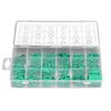 Kit 270 O-ring verdi Gomma Resistente all'usura O-ring Set assortimento di tenuta per automobile