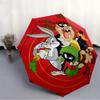 Looney Tunes Automatic Open Umbrella Compact Foldable Design, Durable Fabric for Casual Travel Companion for Outdoor A0822001