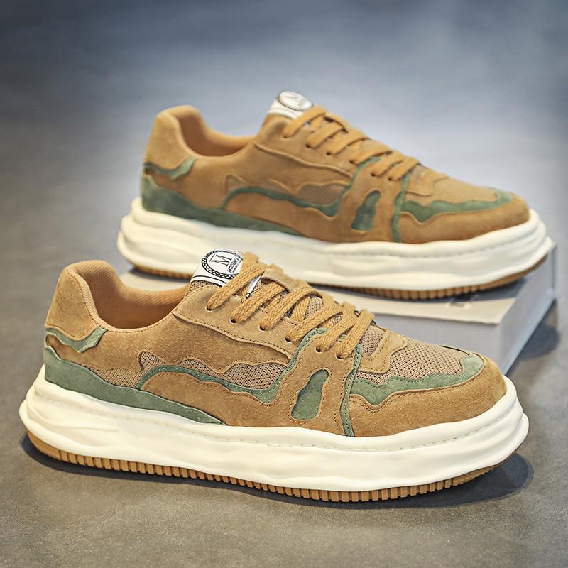 Modische vulkanisierte Sneaker Herren Neue Freizeitschuhe Streetstyle Sport Walking Canvas-Sneaker für Herren Punk Bequeme Herren-Sneaker