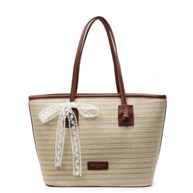 Leisure and Vacation Large-capacity Tote Bag Women's New Fashion Portable Shoulder Bag