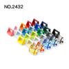 Non-Toxic 50Pcs Moc Parts 2432 Tile Modified 1 X 2 With Handle Compatible Bricks Diy Puzzle Toy Gift Assmble Building Blocks Particle Kid