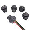Outdoor Industrial USB Female Socket Jack Panel Solder Waterproof Micro USB Connector Data Adapter Automation Car IOT Medical