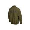 adidas Solid Color Print Letter Zip Jacket Men Outerwear Green IB2761