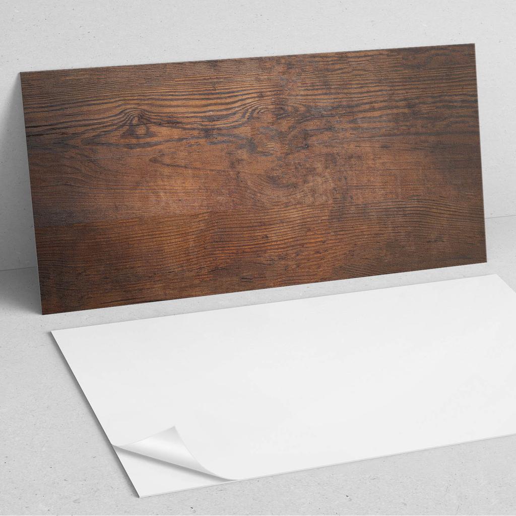 Winylowy Panel Samoprzylepny Do Kuchni 120X60 Cm Tekstura Naturalnego Drewna
