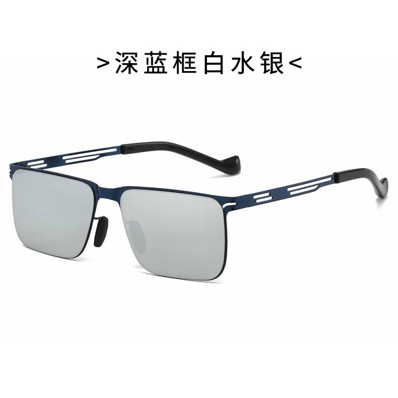 

Men s Color Changing/anti Blue Light Eyeglasses Driving Goggles For Outdoor Use Travel/fishing Sunglasses Metal Glasses