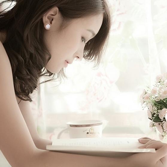 Dammode Piercing Smycken Romantiska Blomster Örhängen