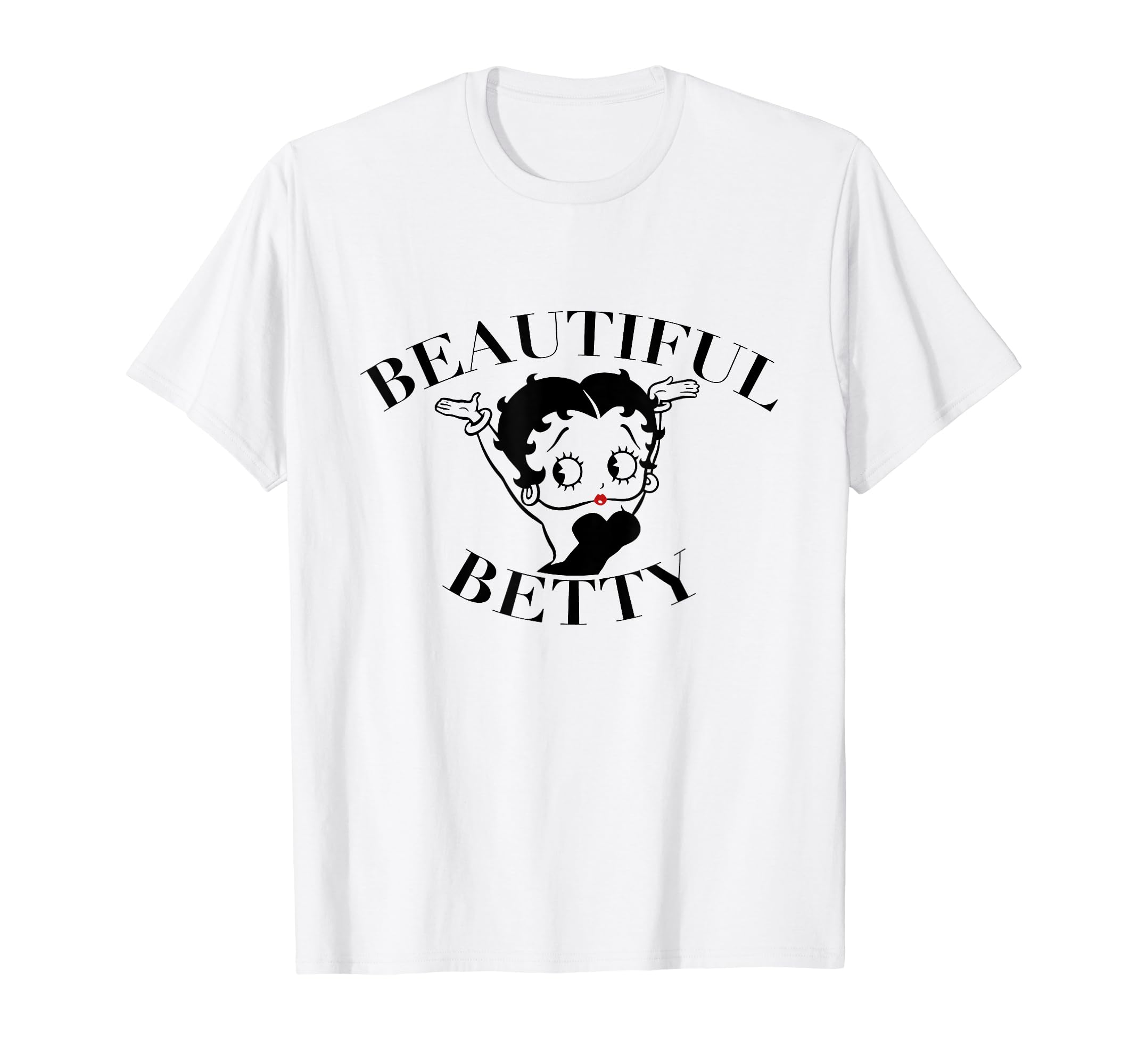 

Betty Boop Beautiful Betty Red Lips T-shirt