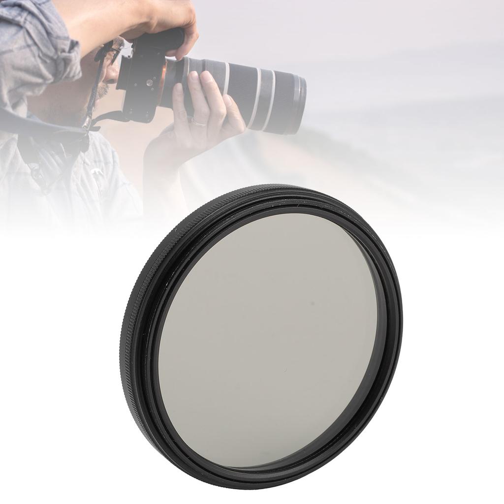ND Filter Aluminum Alloy Frame Optical Glass Lens Camera Filter ND2 To ND400