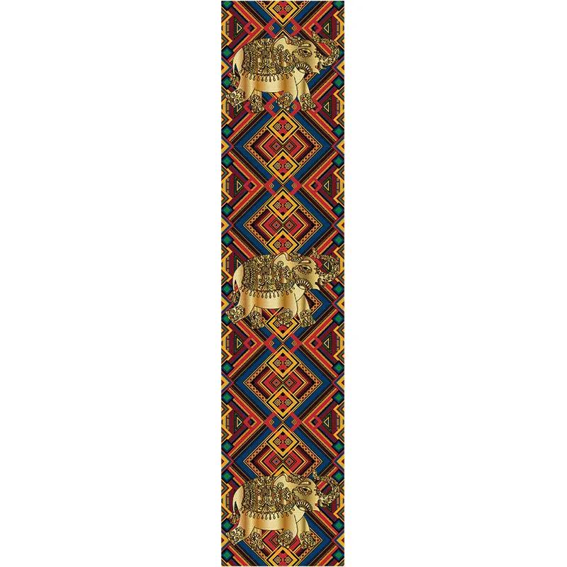 Southeast Asia Homestay Inn Thai Style Decoration Strip Partition Curtain Strip Hanging Curtain Background Curtain Decoration