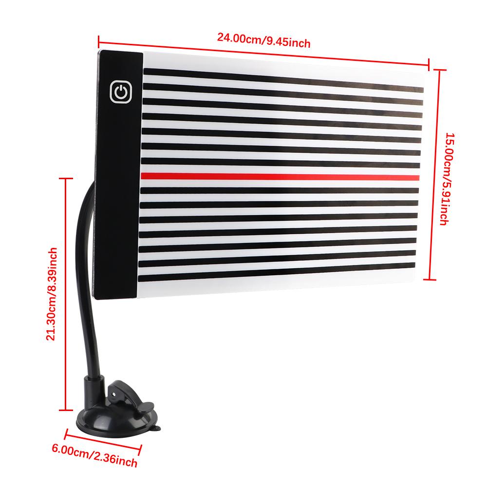 Auto Car Dent Removal Tools LED Light Line Board Tools Reflectors Lamp Repair Car Accessories Paintless Dent Wire Board