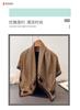 Thousand Birds Plaid Simulation Silk High-end Large Square Scarf Silk Scarf Printing Travel Shawl Scarf Sunscreen Headscarf Women's Scarf