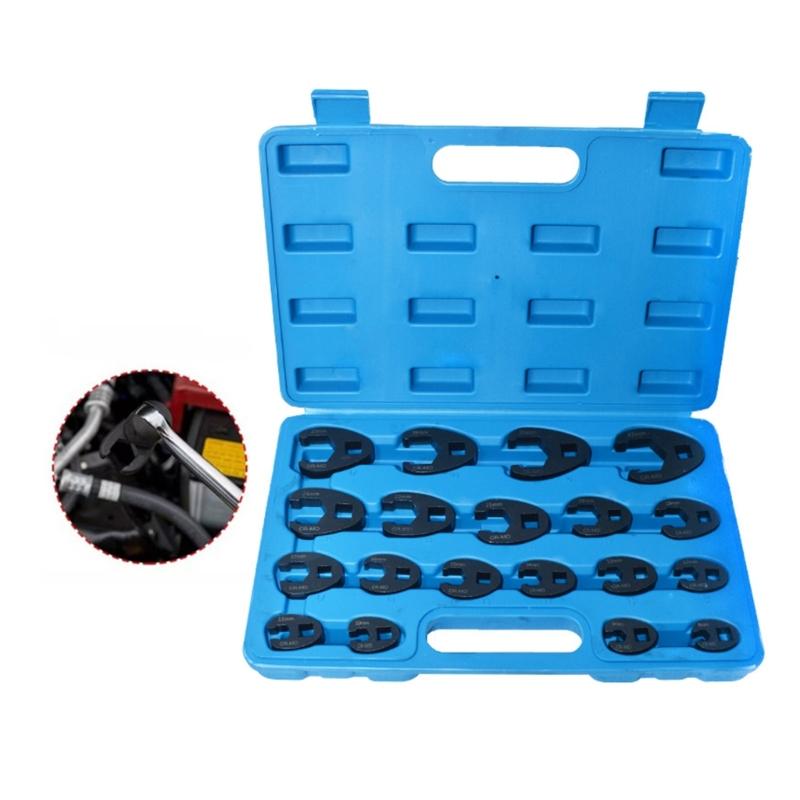 Professional Tube Wrench Kit 8mm To 32mm Jaw Heads Corrosion Resistant Alloy Construction Various Nut Removal Solution