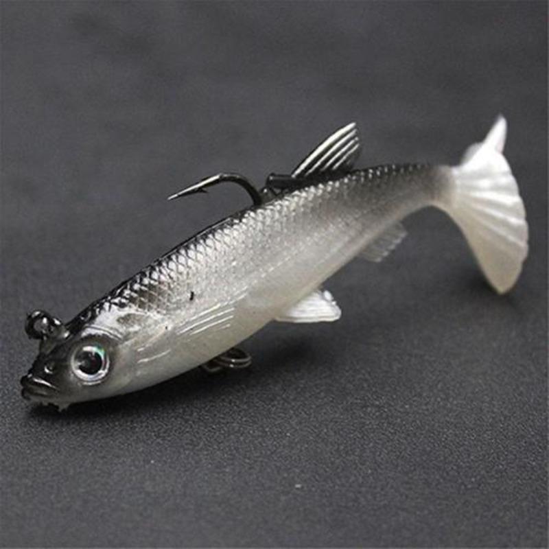 1Pc Silicone Fishing Lures Artificial Bait Bass Fishing Bait Cool Fishing Accessory