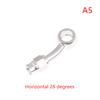 Tubo Freno Idraulico Moto Motorbike An3 Raccordo Banjo M10X1 Connettore Acciaio Inossidabile 0° 28° 45° 90° 10.2Mm