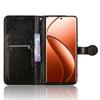 For Realme 12 4G/12+ 5G Case Dots Imprinted PU Leather Mobile Phone Cover with Viewing Stand